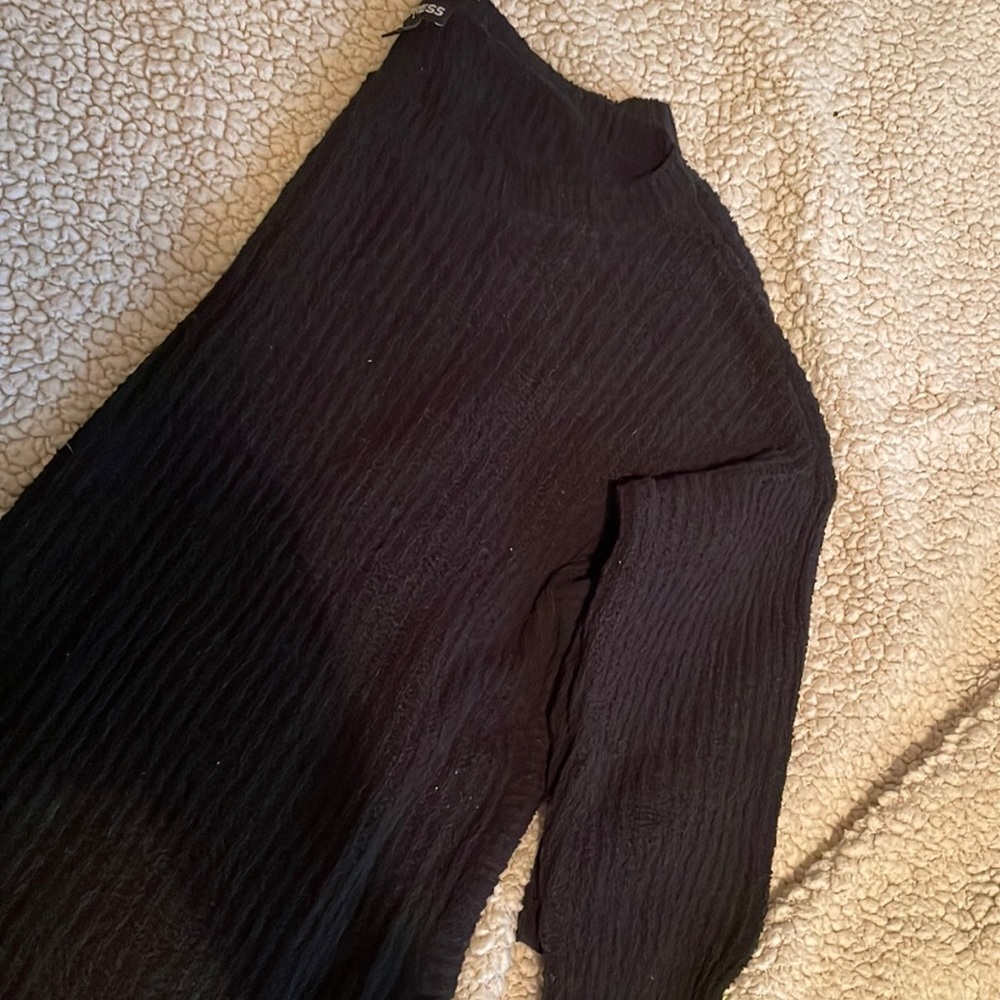 Express black knit sweater